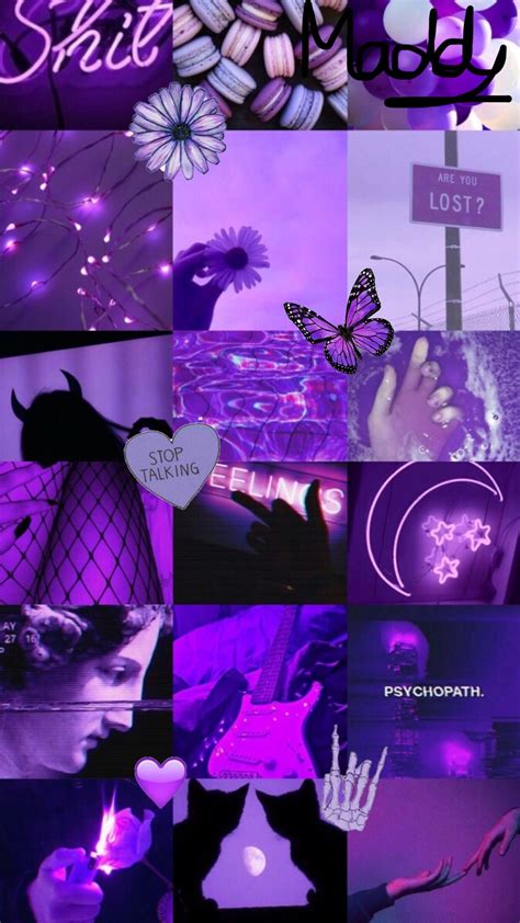 Badass Aesthetic Wallpaper Purple - animaisdebem