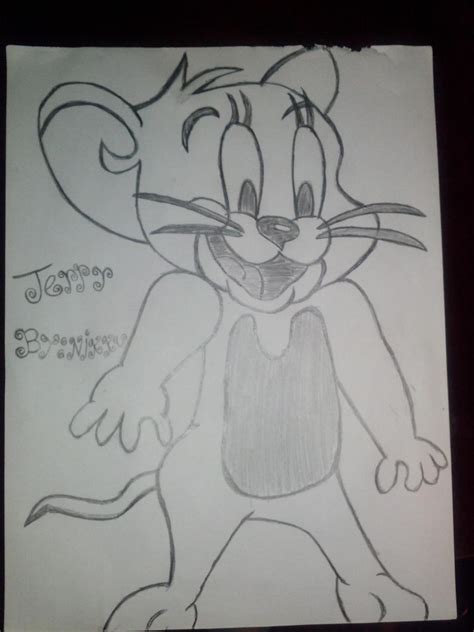 My Drawing of Jerry Mouse (Fan Art) Tom and Jerry by Nick092 on DeviantArt