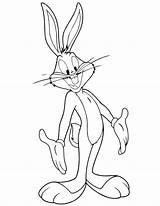 Bugs Bunny coloring Pages  ColoringLib sketch template