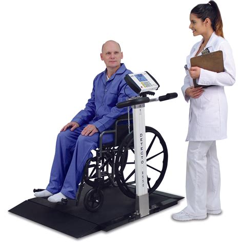 Detecto 6550 Portable Wheelchair Scale