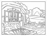 125  Cottage Coloring Pages For Kids & Adults Free Printable PDFs sketch template