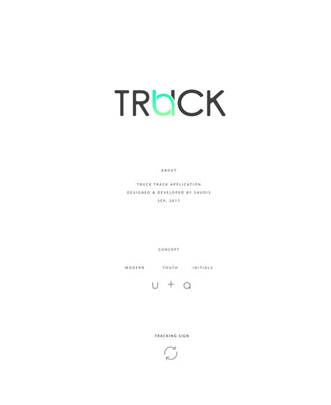 Truck Track App on Behance