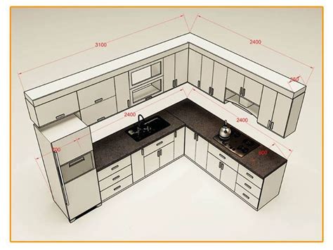 Pin by Nahir Saracena on For the Home | Kitchen cabinet layout ...