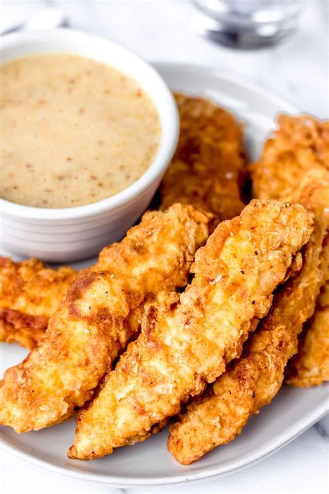 Crispy Pan-Fried Chicken Tenders - Delicious Little Bites