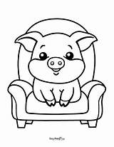 Printable Pig Coloring Pages  Easy Peasy And Fun sketch template