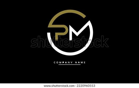 Pm Mp Abstract Letters Logo Monogram Stock Vector (Royalty Free) 2220960553 | Shutterstock