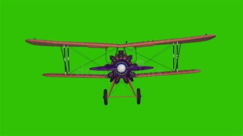 Animated Propeller Airplane. Realistic Physics Animation Stock Footage - Video of aircraft ...