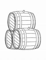 Barrels Outline Coloring Vectors & Illustrations For Free Download  sketch template