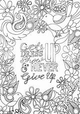 Printable Mindfulness Coloring Pages sketch template