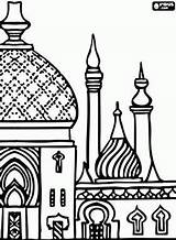 Mosque Coloring Pages At GetColoringscom  Free Printable Colorings sketch template