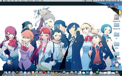 Persona 3 custom desktop theme by HayateTsujimoto on DeviantArt