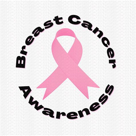 Breast Cancer Awareness PNG Pink Ribbon Transparent Background - Etsy