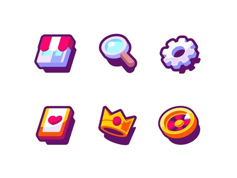 App icons | Game icon design, Best icons, Icon design inspiration