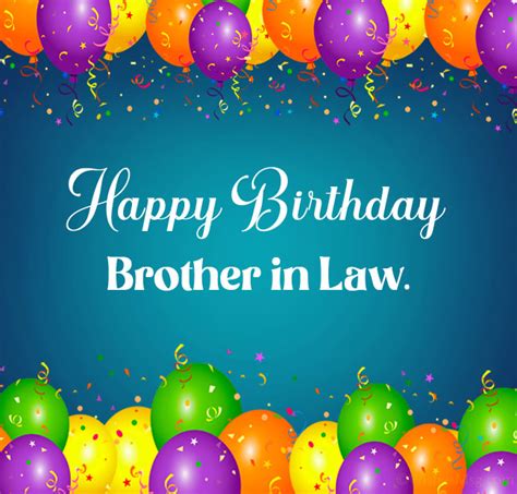 100+ Happy Birthday Wishes For Brother In Law | WishesMsg