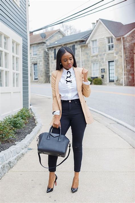 fall 2021 business casual women's outfits - Shana Bond