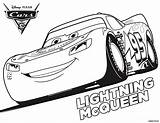 Lightning Mcqueen Coloring Page Printable sketch template