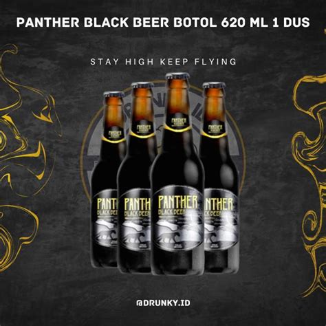 Jual Panther Black Beer Botol 620 ml 1 Dus di Seller Drunky.id Official ...