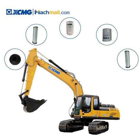 Consumable Spare Parts List of XCMG XE215C Excavator, MACHMALL