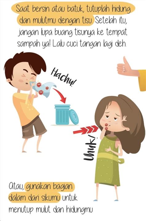 Gambar Kartun Jaga Jarak Anak Sd | GambarBooster