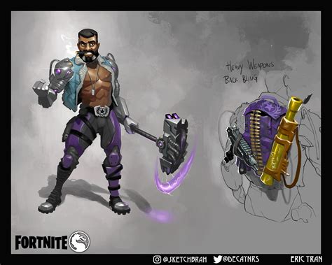 ArtStation - Fortnite x Mortal Kombat Fan Art (Jax), Eric Tran | Mortal kombat, Mortal kombat ...