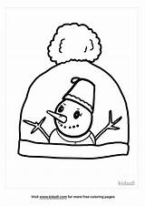 Snowman Hat Coloring Page At Tanemilyblog Blog sketch template