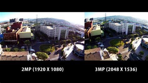 Megapixel comparison: 2MP vs 3MP - YouTube