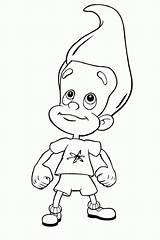 Jimmy Neutron coloring Page For Kids  Coloring Pages sketch template