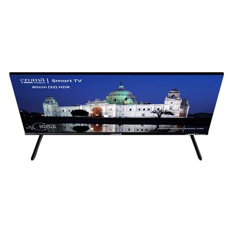 Buy Croma 80 cm (32 inch) HD Ready LED Smart TV with Bezel Less Display (2023 model) Online - Croma