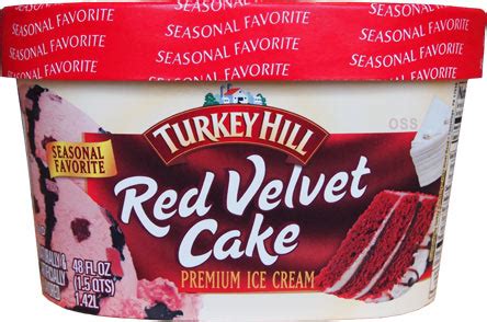 On Second Scoop: Ice Cream Reviews: Turkey Hill Red Velvet Cake Ice Cream