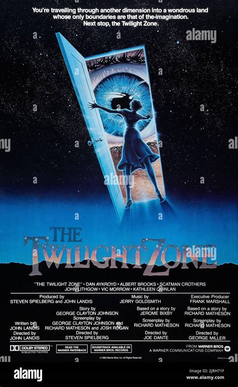 MOVIE POSTER, TWILIGHT ZONE: THE MOVIE, 1983 Stock Photo - Alamy