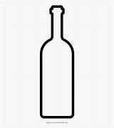 Wine Bottle Coloring Page sketch template