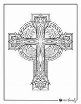 25 Free Cross Coloring Pages For Adults And Kids  24hourfamilycom sketch template