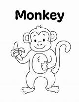 Monkey Free Coloring Pages Unleash Your Inner Artist And Explore The  sketch template