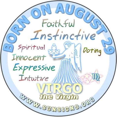 August 29 Zodiac Horoscope Birthday Personality - SunSigns.Org