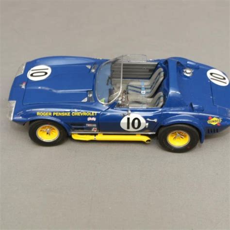 Racing Legends Exoto 1965 Roger Penske Chevy Corvette Grand Sport #10, 1:18 scale, part ...
