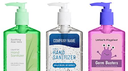 Hand Sanitizer Label Templates - Design Free Online | SheetLabels.com®