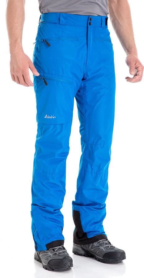 Clothin Men's Insulated Ski Pants Blue M - ShopStyle Trousers