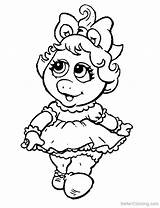 Muppet Babies Coloring Pages Line Drawing  Free Printable sketch template