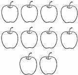 Small apple coloring Pages  Apple sketch template