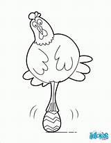 Easter Chicken Coloring Pages  Nation sketch template