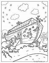 Noah S Ark Coloring Sheet Printable  Free Printables sketch template