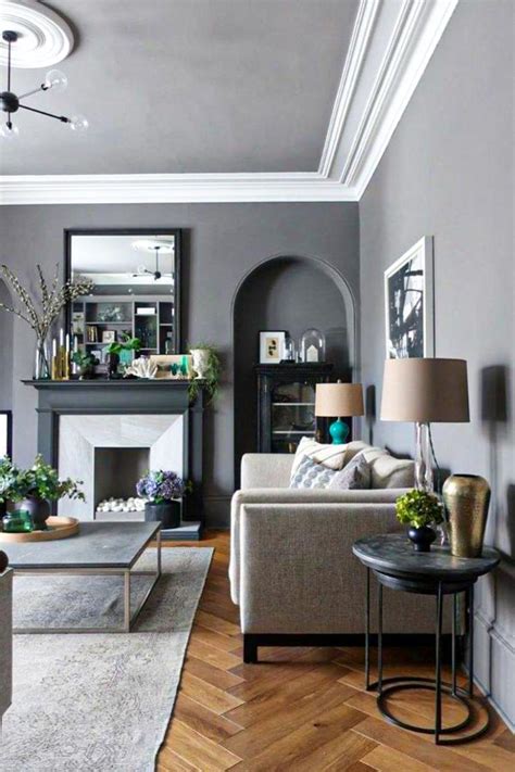 Living Room Design Ideas With Grey Walls ~ 41 Grey Living Room Ideas In Dove To Dark Grey For ...