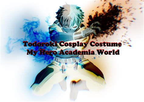 Todoroki Cosplay Costume - My Hero Academia World - Cosplay Archive