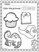 Color Recognition Coloring Book For Pre K  Pages By Grow Learning sketch template