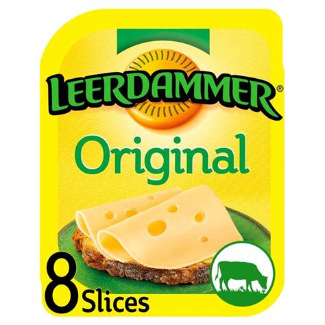 Morrisons: Leerdammer Original Cheese 8 Slices 160g(Product Information)