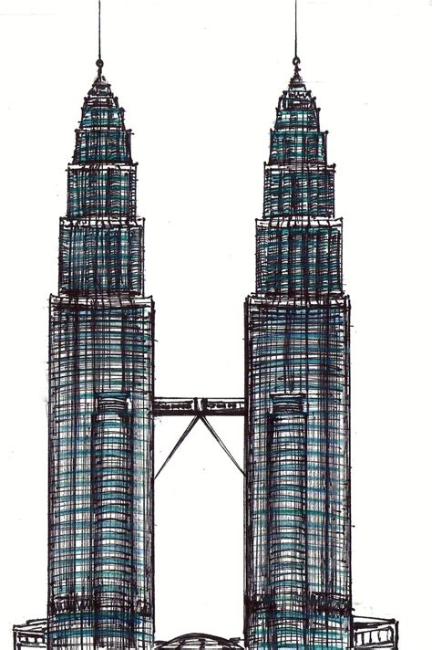 Klcc tower clipart - Clipground