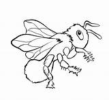 Free Printable Bee Coloring Pages For Kids sketch template