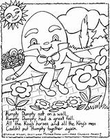 Humpty Dumpty Coloring Pages sketch template