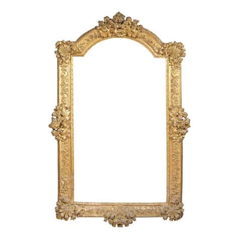 Frame, Gilded Wood, 18th Century For Sale at 1stDibs