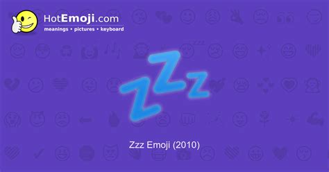 💤 Zzz Emoji Meaning with Pictures: from A to Z